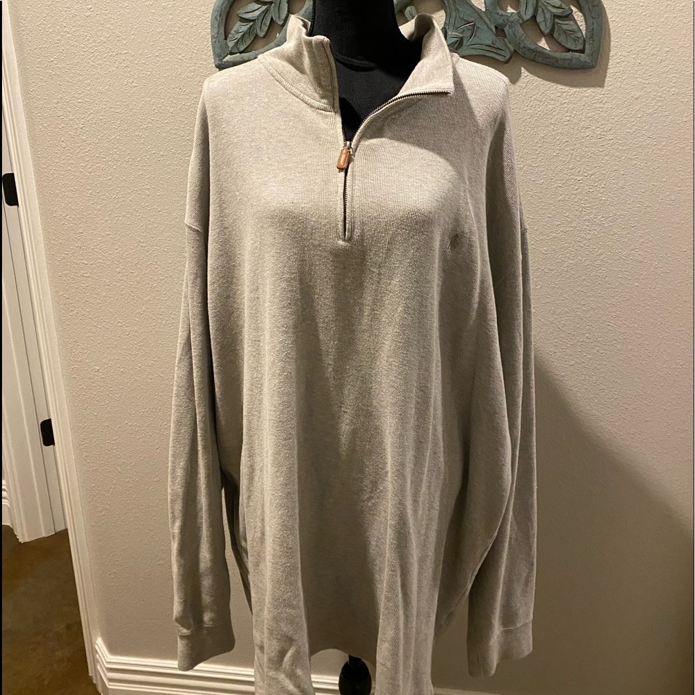 Men’s Big and Tall Polo sweater. Size 3XLT